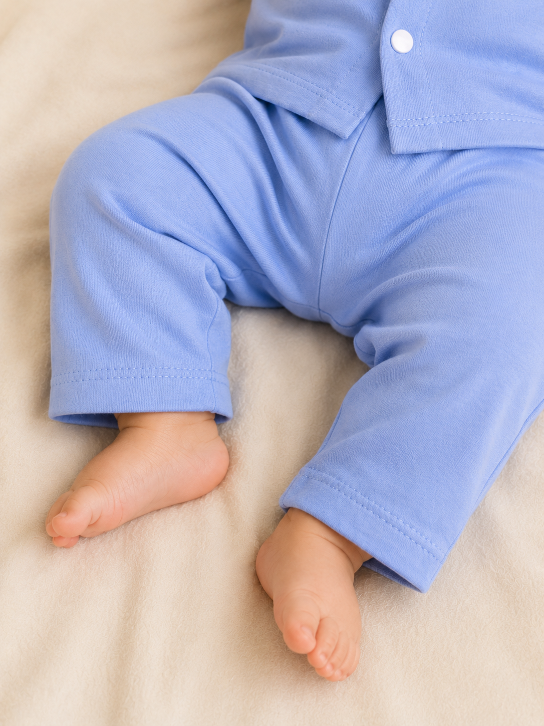 Light Blue Newborn Baby Baba Babies Cuddle Set 3 pcs