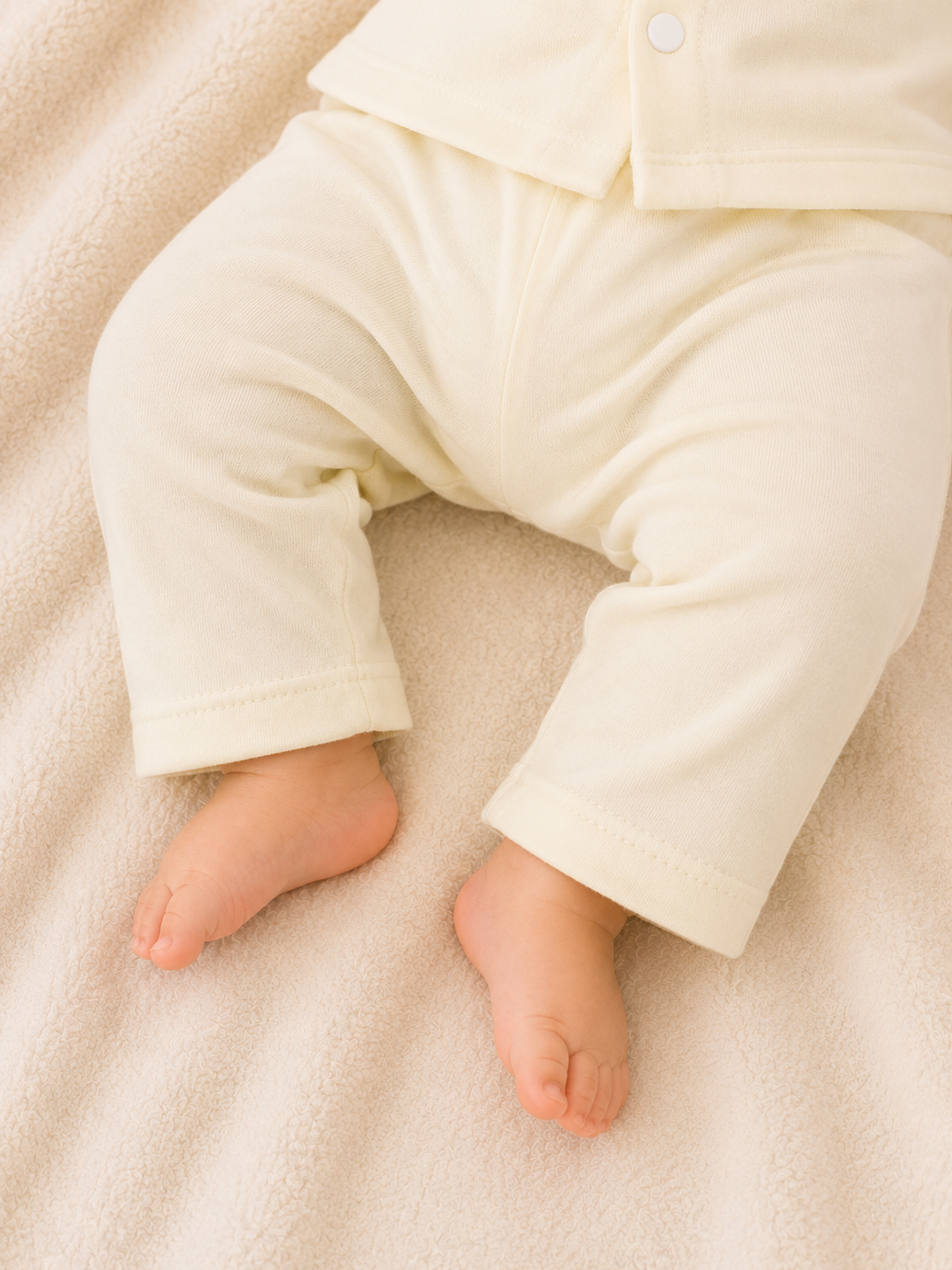Cream Newborn Baby Baba Babies Cuddle Set 3 pcs