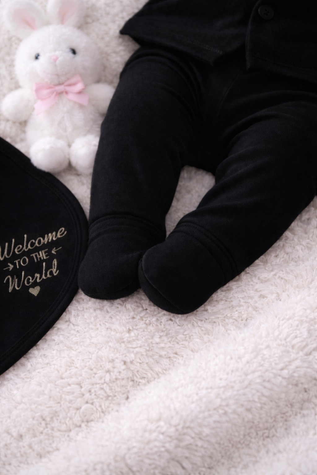 Black Newborn Baby Baba Babies Cuddle Set 5 pcs