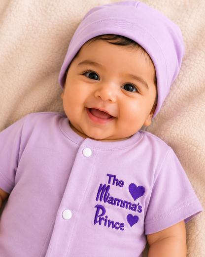 Light Purple Newborn Baby Baba Babies Cuddle Set 3 pcs