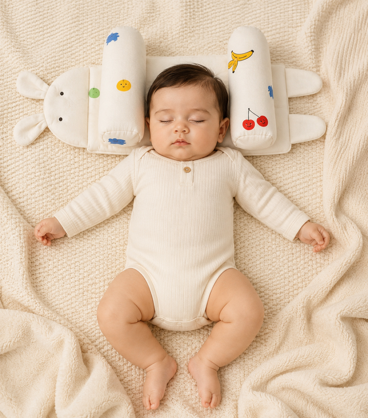 Baby Head Shaping Pillow – Ergonomic Support