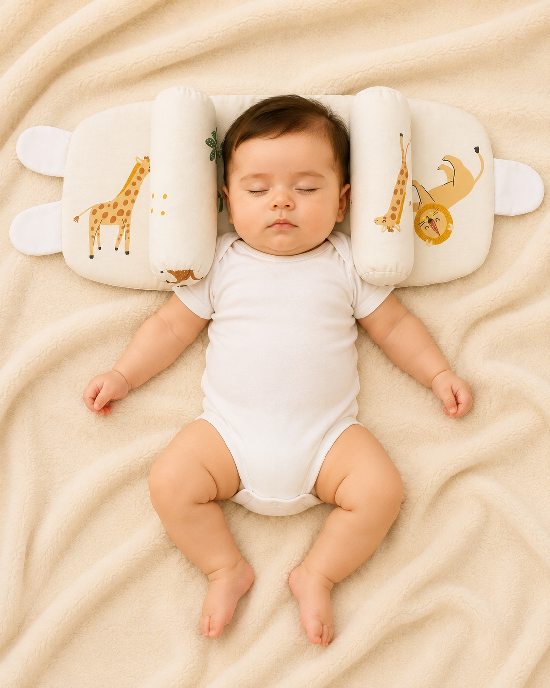 Baby Head Shaping Pillow – Ergonomic Support